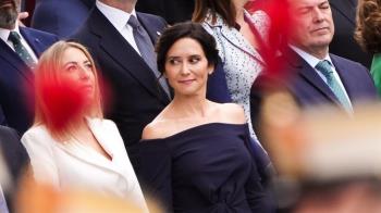 La presidenta madrileña considera que “este Gobierno y sus socios son los del no a la paz” 