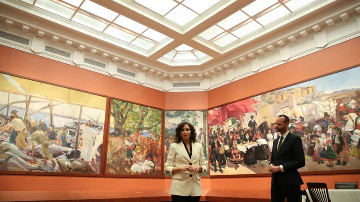 Díaz Ayuso intensifica la colaboración con la Hispanic Society para reivindicar la Hispanidad “como uno de los fenómenos de la Historia”