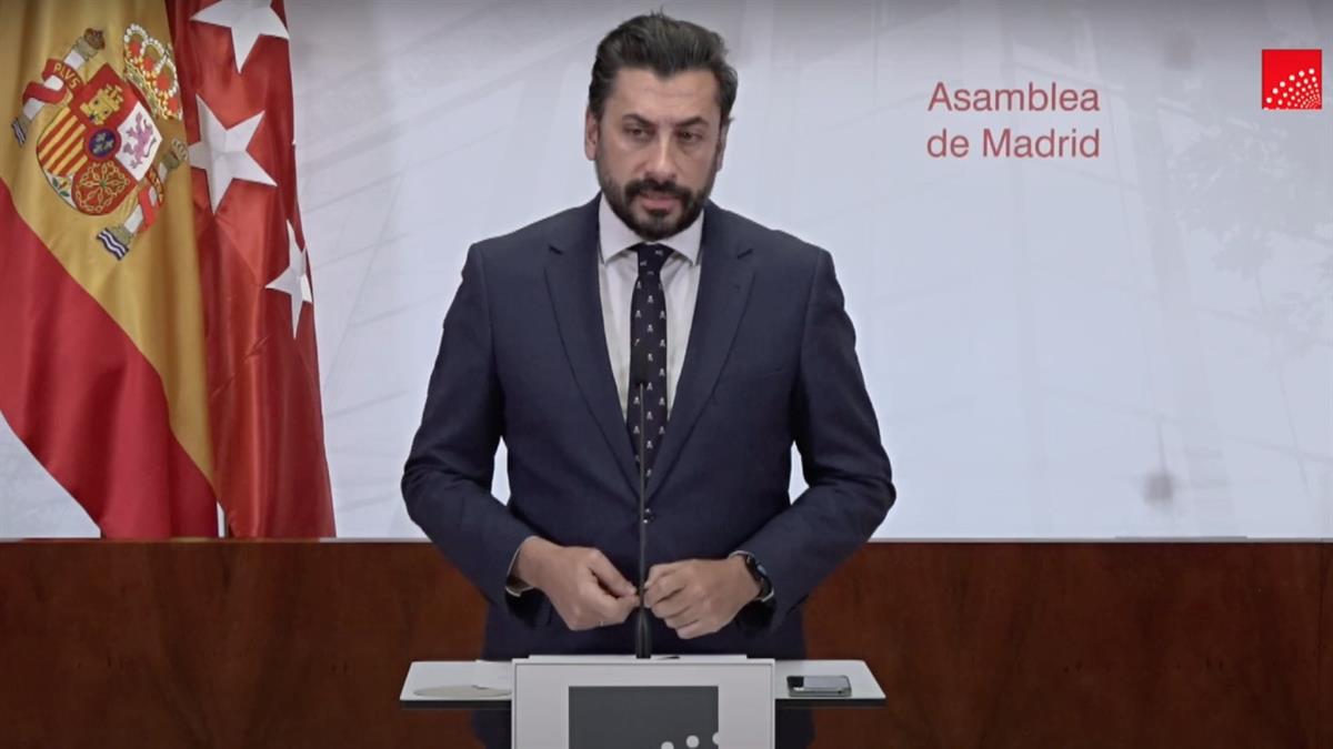 El portavoz del PP en la Asamblea de Madrid señala la carta enviada por Francisco Martín en respuesta a Alfonso Serrano