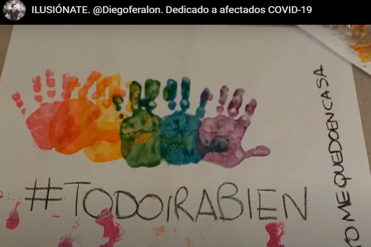 El joven de Getafe, Diego Fernández ha creado esta canción para llenar de ánimo durante 4 minutos a los enfermos y trabajadores de esta crisis sanitaria
