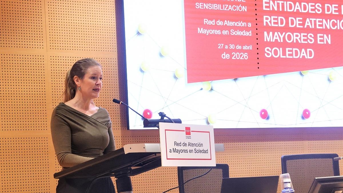 La Comunidad de Madrid hará un estudio pormenorizado de las necesidades de las personas mayores