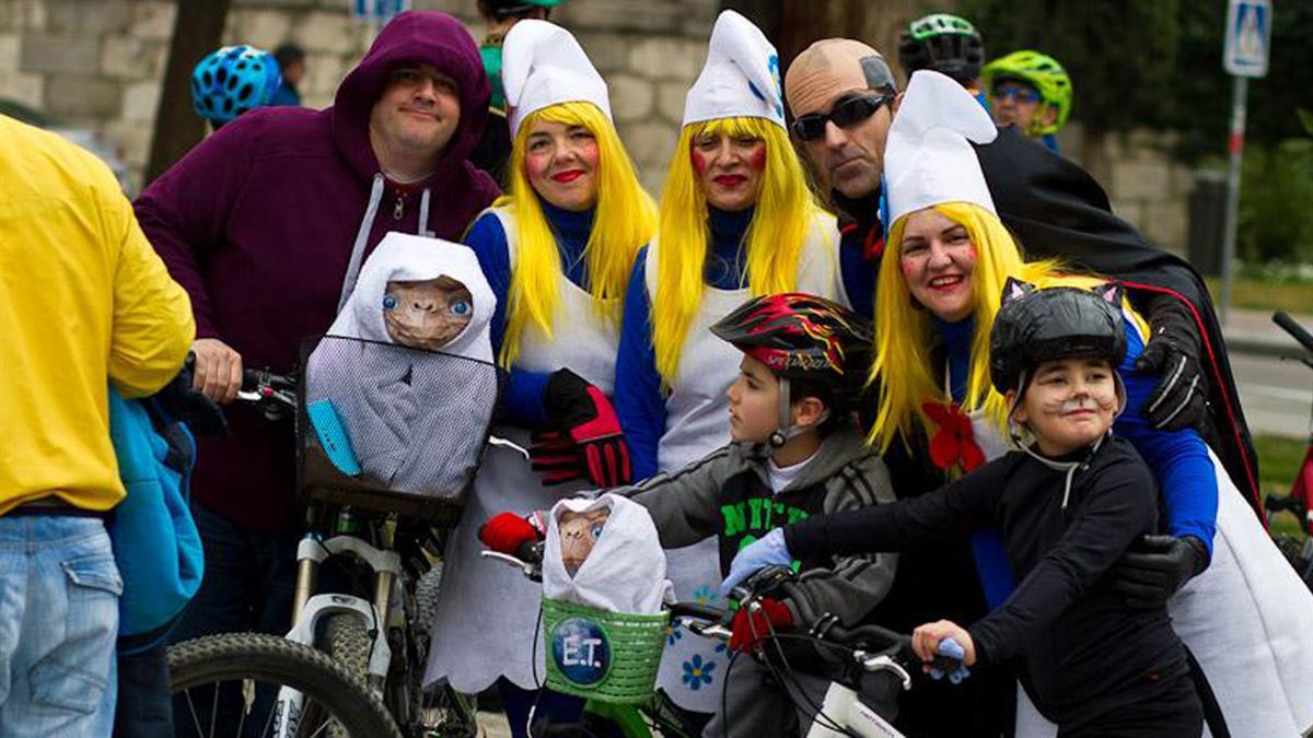Los mejores disfraces de la Bicicletada podrán ganar hasta 100 euros