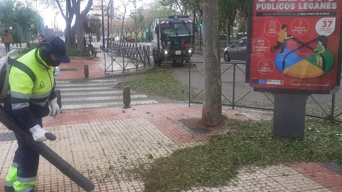 Pese a la gran tromba de agua no hubo que lamentar daños personales ni materiales de gran envergadura 