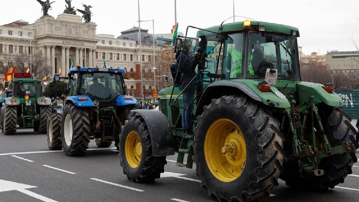 Este miércoles, 21 de febrero, los tractores tienen previsto llegar a Madrid pasando por nuestra localidad en su trayectoria