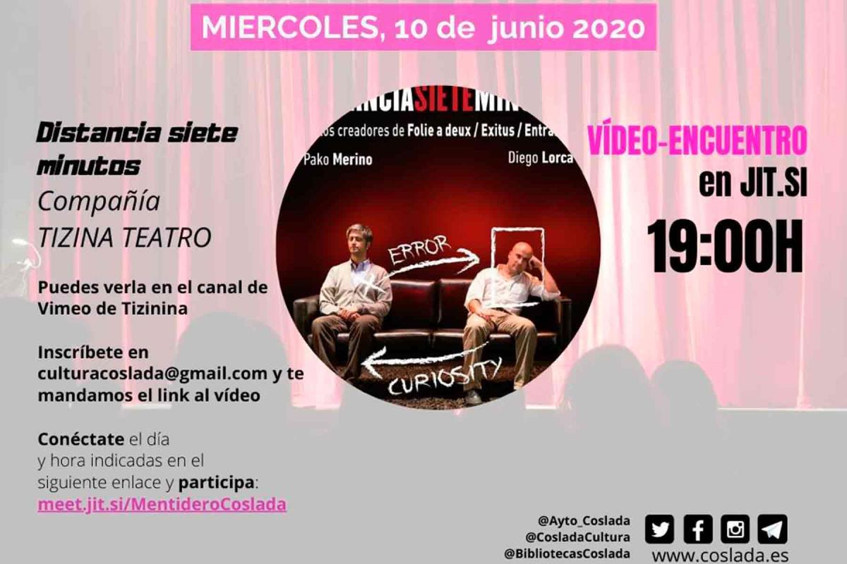 La cita será este miércoles 10 de junio, con un coloquio final a las 19:00 horas