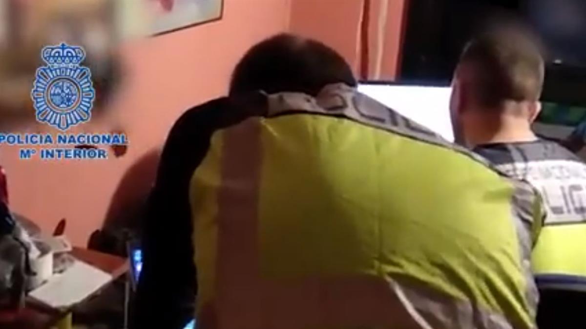 Durante la operación la Policía Nacional ha detenido a dos menores