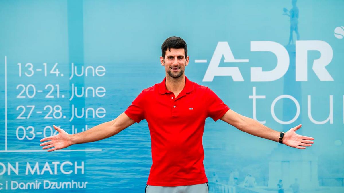 Djokovic no tuvo un camino sencillo para obtener el trofeo