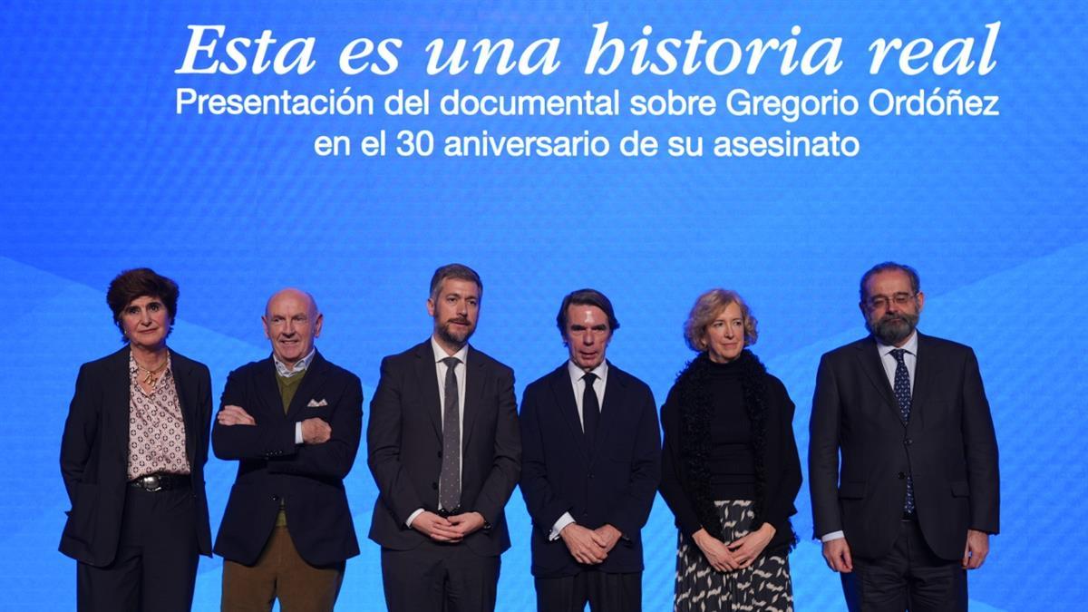 El Gobierno regional lanza el documental 'Esta es una historia real' en homenaje al político español 