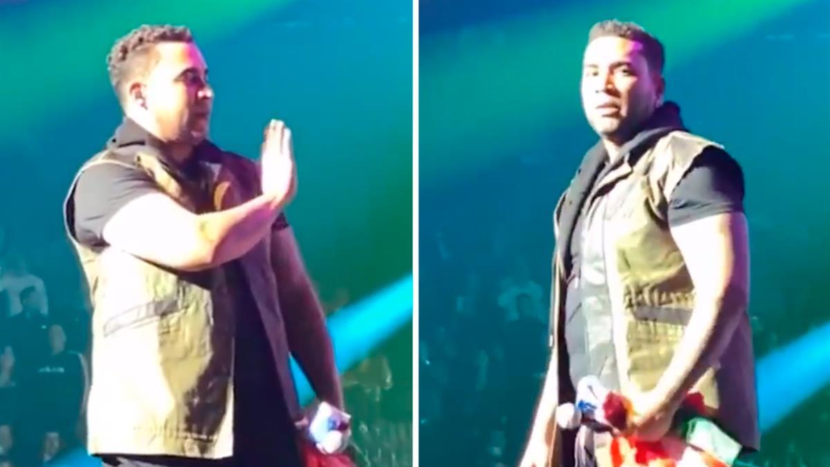 El público desconocía la letra de 'Ella y yo', la mítica canción que el puertorriqueño tiene junto a Romeo Santos