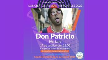 El rapero canario actúa el 17 de septiembre junto a Mr. Lars en los campos de fútbol de la Aldehuela