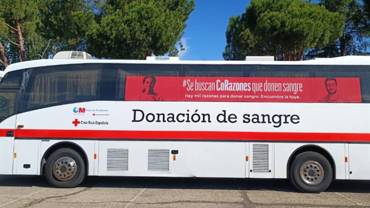 Una unidad móvil de Cruz Roja se desplaza a Rivas