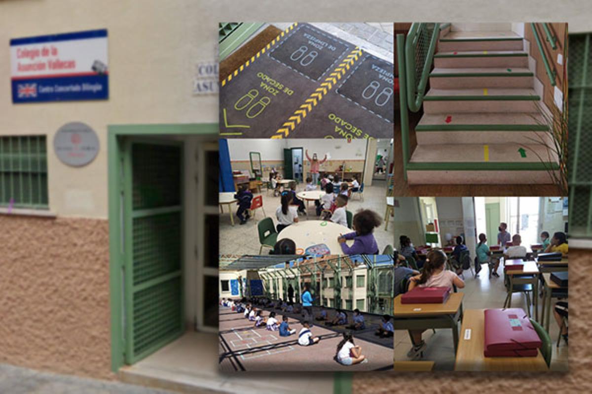 Los alumnos ya se encuentran en clase