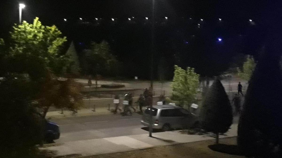 Durante las fiestas los jóvenes del municipio realizaron un macrobotellón