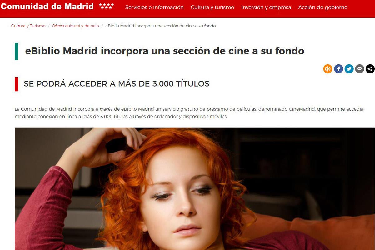 Arroyomolinos recuerda que los amantes de las letras pueden hacer uso del servicio regional virtual de bibliotecas 