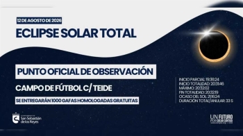 El consistorio habilitará el campo de fútbol para contemplar el eclipse solar 