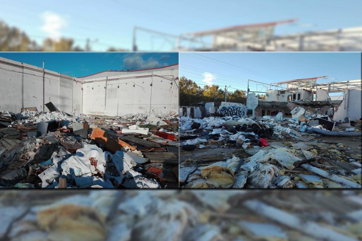 El vertedero acumula toneladas de residuos desde hace tiempo