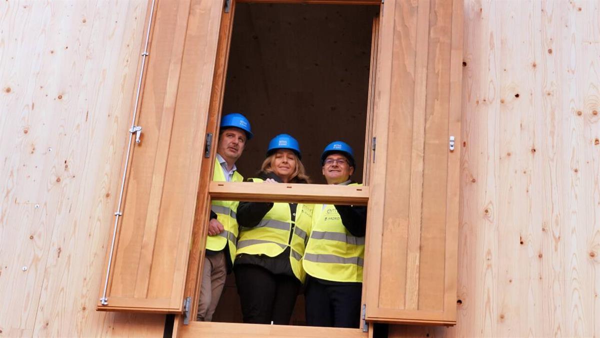 Inma Sanz lo define como un “hito tecnológico que señala el futuro de la construcción en España”