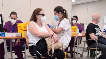 Efectivamente el Hospital de Fuenlabrada está vacunando sin cita previa