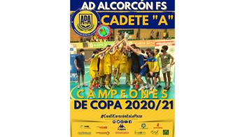 Temporada inmejorable para el cadete de la AD Alcorcón FS
