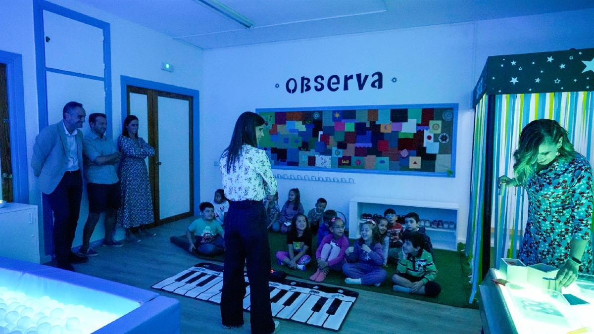 El alcalde de la localidad ha visitado el CEIP Salzillo- Valle Inclán