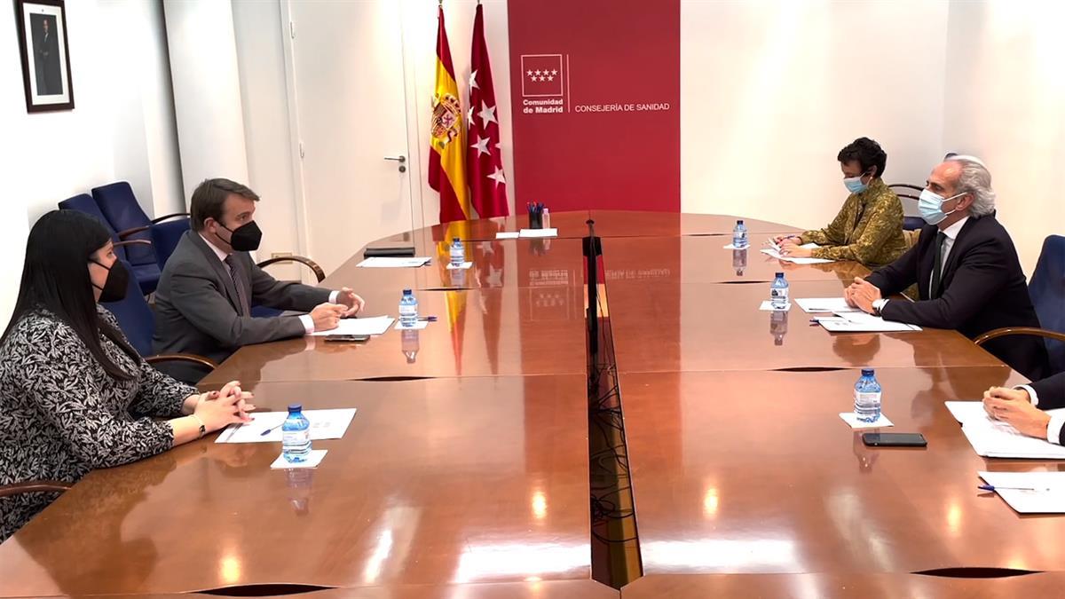 Es la tercera ocasión en la que Jesús Moreno le traslada esta petición de la Comunidad de Madrid 