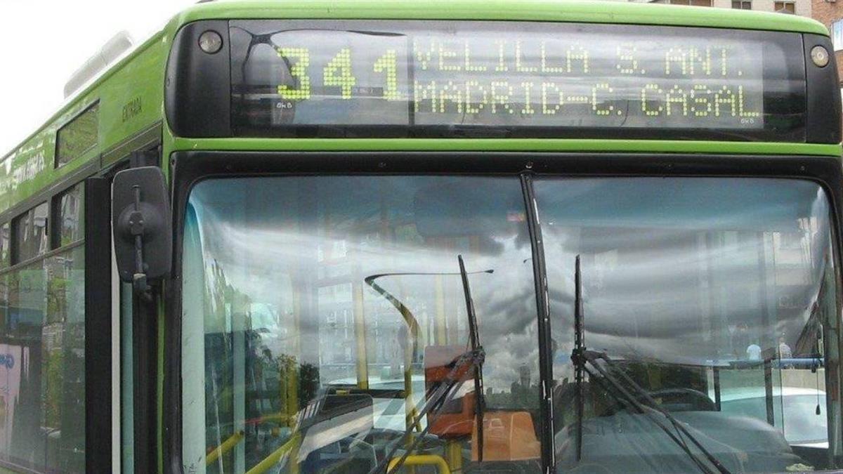 En relación al cambio de cabecera de la línea de autobús 341