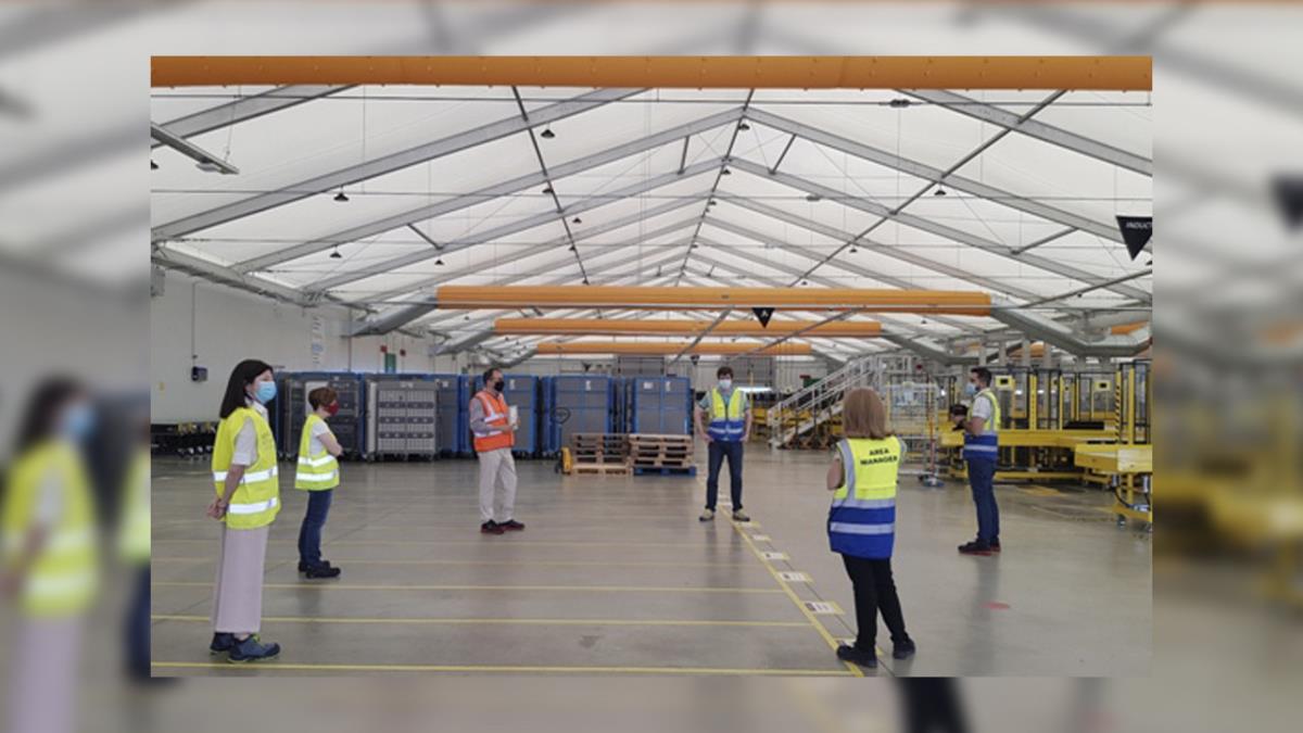 La estación logística de Amazon en Leganés ocupa una extensión total de más de 24.700 m2 