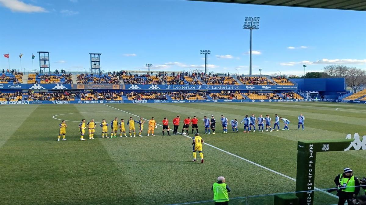 El Alcorcón vence al Talavera en un partido muy igualado donde las diferencias han sido mínimas
