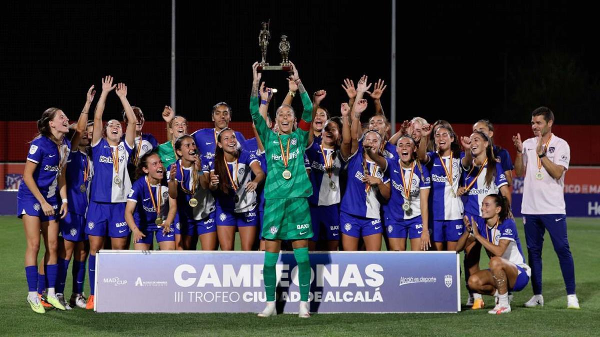 Venció al AS Roma en el III Trofeo de Fútbol Femenino Ciudad de Alcalá
