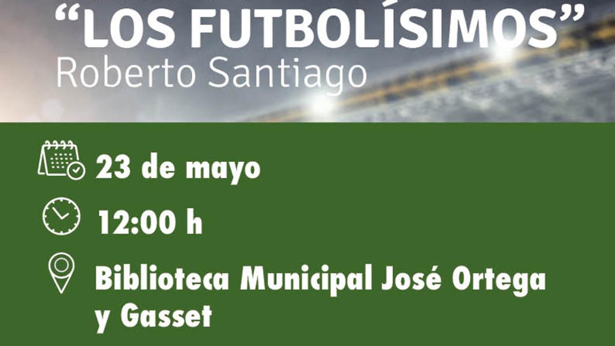 A las 12:00 horas, en la Biblioteca Municipal José Ortega y Gasset