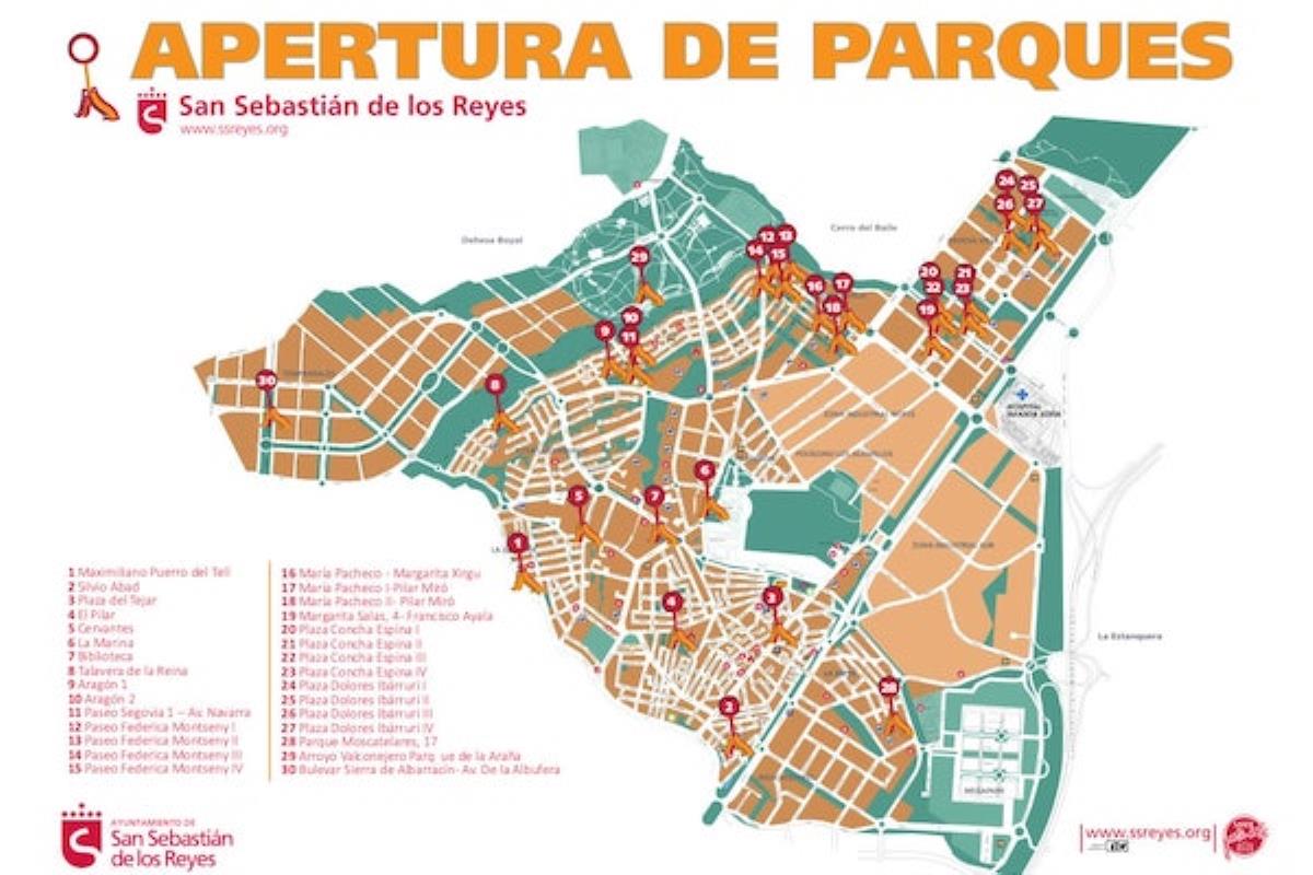 El operativo incluye la desinfección diaria de las zonas