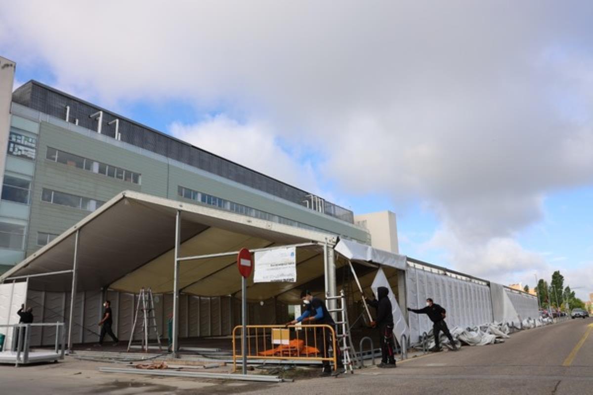 Los trabajos arrancan tras la decisión comunicada por la Consejería de Sanidad de la Comunidad de Madrid