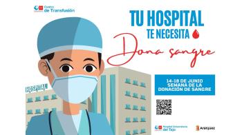 Se suma a la campaña "Semana de la donación de sangre Tu hospital te necesita"