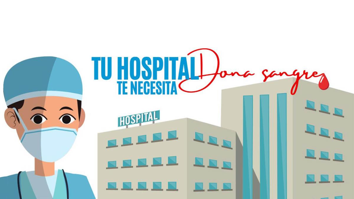 Se suma a la campaña "Semana de la donación de sangre Tu hospital te necesita"
