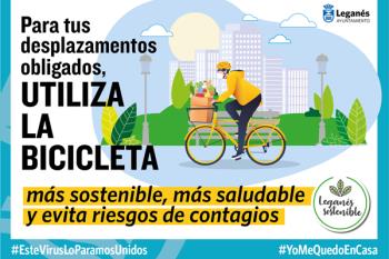 Anima a utilizar este medio de transporte al ser más sostenible y evitar posibles contagios