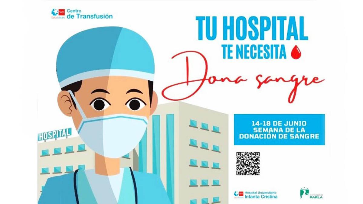 Se suma a la campaña "Semana de la donación de sangre Tu hospital te necesita"