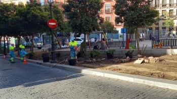 Tras las reivindicaciones y esfuerzos vecinales en este espacio durante 6 meses, el Consistorio lo habría retirado "por una denuncia" 