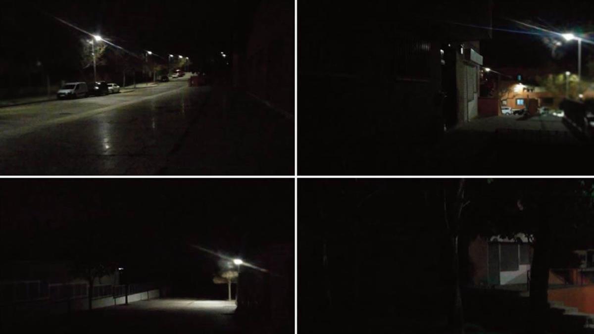 La sustitución de las luminarias LED no se llevó a cabo en su totalidad