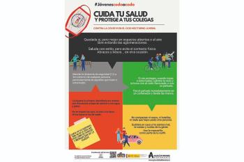 Esta iniciativa tiene como objetivo concienciar a los jóvenes sobre la necesidad de respetar las medidas de seguridad y prevención