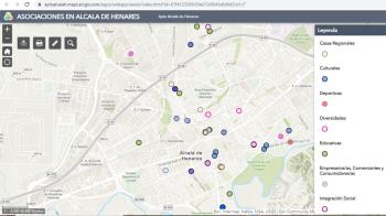 Ya está en la web municipal el mapa de información geográfica en el que se recogen y clasifican las diferentes agrupaciones