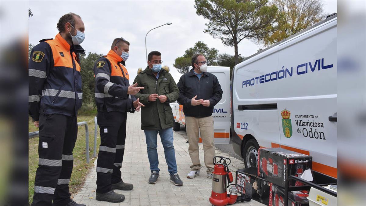 Con cuatro electrobombas y un generador autónomo

