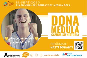 El Centro de Transfusión y el Consistorio animan a registrarse como donantes de médula ósea mediante una iniciativa on line