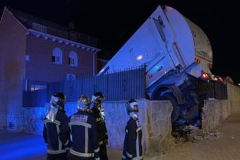 El conductor fue trasladado al hospital con un cuadro de ansiedad pero sin daños físicos importantes