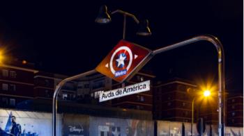 La estación de metro Avenida de América pasa a llamarse Avenida del Capitán América