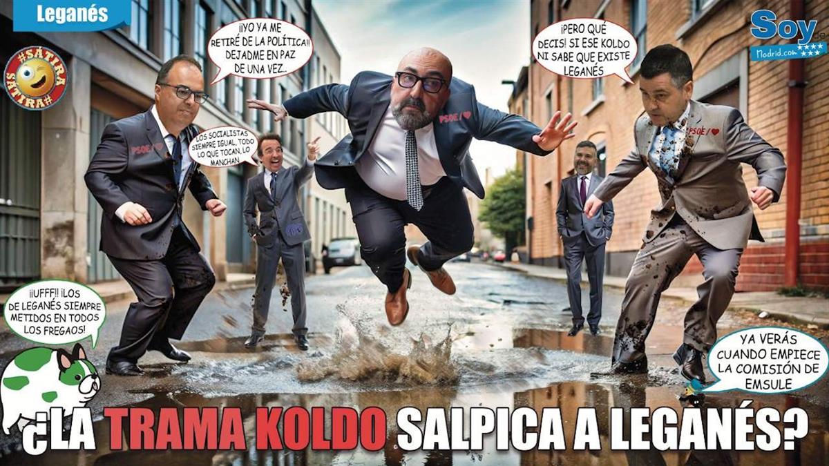 El periódico El Español acusa al anterior Gobierno de Leganés de haber beneficiado a una empresa vinculada a Koldo García