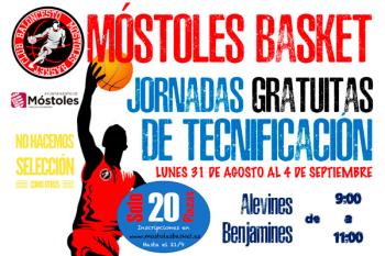Lee toda la noticia 'El C.B. Móstoles Basket y la Concejalía de Deportes, unidos para fomentar la práctica del baloncesto'