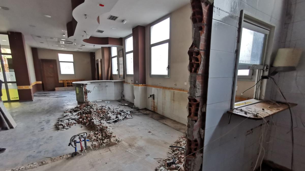 Las obras de remodelación ya han comenzado