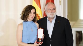 La presidenta ha destacado la actitud del cocinero