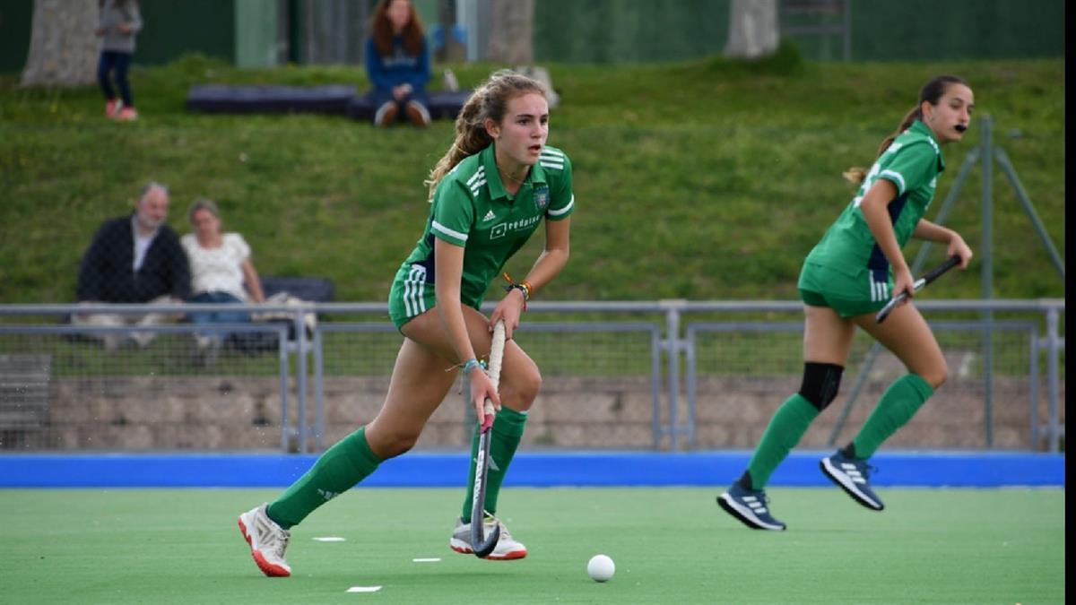 María Ramírez-Cárdenas Salcedo, jugadora del Club Hockey Pozuelo, convocada con la Selección Española Sub-16