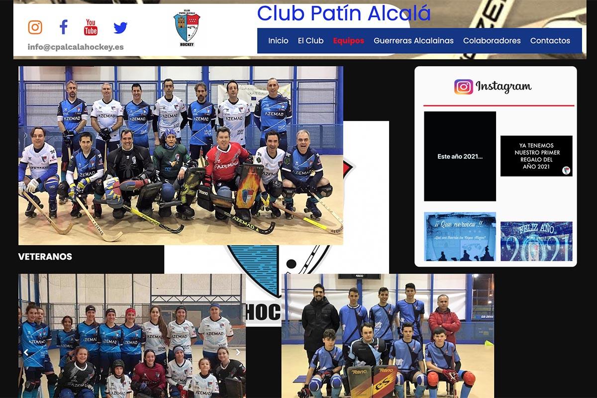 Los del Hockey alcalaíno consolidan su apuesta deportiva con una página que recoge todos sus logros